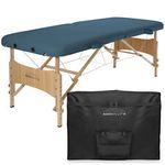 Basic Portable Folding Massage Table - Blue