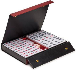 Yellow Mountain Chinese Mahjong Set – Classic Tiles & Accessories
