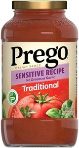 Prego Traditional Sensitive Recipe Low FODMAP Pasta Sauce, 23.75 Oz Jar