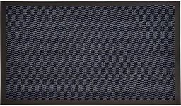 Evideco French Home Goods Indoor Large Door Mat Lisa 48 L x 32 W Inch PP-PVC - Blue