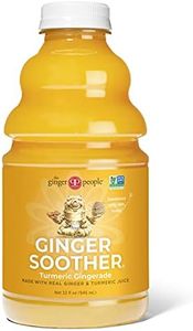 Turmeric Gingerade, Ginger Soother by The Ginger People – Drug Free Digestive Health, Turmeric Flavor, Premium Quality Turmeric Juice, Single - 32 Oz (Pack of 1)