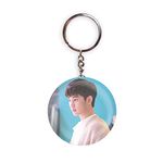 HOLA Keychains Blue Color Handmade Bottle Opener K-Drama Actor Kim Soo Hyun D1 Glossy Finish Design Pack of 1