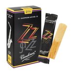 Vandoren SR4125 Alto Sax ZZ Reeds Strength 2.5; Box of 10