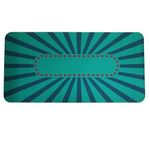 POK3R STUFF INDIA Green Rectangular Poker Layout Portable Rubber Mat/Table Top For Casino For Adult