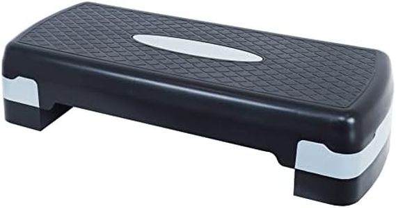 BalanceFrom Adjustable Workout Aerobic Stepper Step Platform Trainer