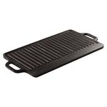 Winco IGD-2095 Cast Iron Griddle, Black Coating