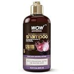 WOW Skin Science Red Onion Black Seed Oil Shampoo | 16.9 Fl Oz | Reduce Itchy Scalp, Dandruff & Frizz - For All Hair Types