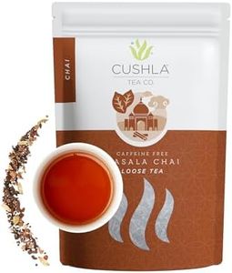 Caffeine Free - India's Original Masala Chai Tea Loose Leaf 16oz - 150+ Cups Blend Of Masala Chai Tea With Cinnamon, Cardamom, Cloves, Ginger & Black Pepper