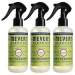 MRS. MEYER'S Clean Day Room and Air Freshener Spray, Non-Aerosol Spray Bottle Infused with Essential Oils, Lemon Verbena, 8 fl. oz - Pack of 3