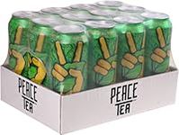 Peace Tea, Greenest of All Teas 695mL Cans, Pack of 12