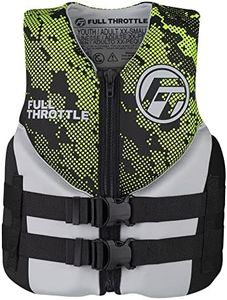 Full Throttle Junior Hinged Rapid Dry Neoprene Life Jacket