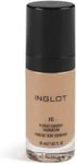 Inglot HD Perfect Coverup Foundation, For a long-lasting effect with HD pigments, Hypoallergenic, Natural flawless look, with white truffle extract, 30 ml : 76