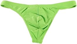 YUZHOU Men's Solid Thong Underwear 