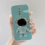 Erams Online for OnePlus 8 Case Cute 3D Astronaut Stand Design Camera Protection Shockproof Soft Back Cover for OnePlus 8 (Mint)