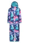 Mountain Warehouse Cloud Kids Waterproof Snowsuit Light Purple (Printed) Kids 2-3 Yrs (92-98 cm)