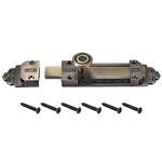 uxcell Barrel Slide Door Bolts, 5-inch Zinc Alloy Security Latch Lock (Bronze Tone)