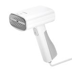 HAVELLS Vela Handheld Garment Steamer for clothes | 1100 Watt | 360° Steaming | Anti-Spill Technology | Quick Steam Ready |100ml Detachable Tank | upto 22g/min Steaming Rate | 2 Year Warranty | White
