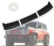 RigidWire Hood Deflector Compatible with Ford 2021-2025 Bronco 4-Door & 2-Door Hood Protector Waterproof Uvioresistant Three Stage Form Trail Armor Textured Black Hood Guard Shield Bug Deflector