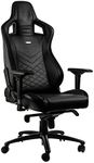 noblechairs Epic Gaming Chair - Office Chair - Desk Chair - PU Leather - Black/Green