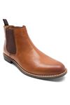 Thomas Crick Men's 'Bateman' Formal Chelsea Boots, Classic, Comfortable and Stylish Boots for Any Occasion, Made with Leather (Black/Black Suede/Tan Suede/Tan)