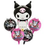 Atpata Funky Sanrio Theme Foil Balloons for Kids Sanrio Birthday Party Decoration