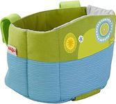 HABA Soft Doll's Bike Seat Blue & Green - Attaches to Handlebars with Hook & Loop Attachment (Scooters Trikes & Bicycles)