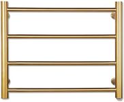 XBVV Gold Heated Towel Rack for Bat