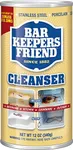 Bar Keepers Friend Powder Cleanser (12 oz - 4-pack) - Multipurpose Cleaner & Stain Remover - Bathroom, Kitchen & Outdoor Use - For Stainless Steel, Aluminum, Brass, Ceramic, Porcelain, Bronze and More