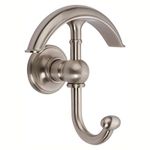 Ginger 4511/SN Columnar Hook, Satin Nickel