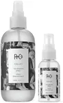 R+Co Dallas Thickening Spray Full + Travel | Blow Out Spray For Volume + Body + Shine | Vegan + Cruelty-Free | 8.5 + 1.7 Oz