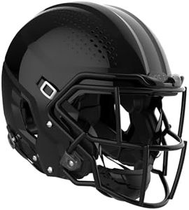 VICIS ZERO2 Varsity Football Helmet, Molded Gloss Black, Large, SO-212E Facemask