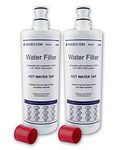 Finerfilters FF-40 Water Filter Cartridge Compatible with InSinkErator F-701R and F-201R Hard Water Filter to fit Neo Tank Systems with A1 or A3 Head (2 Pack)