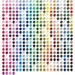 ARTDOT 445 Colours DMC Diamond Beads for 5D Diamond Art Accessories, 89000 Pieces Diamond Art Round Beads Replacement Missing Drills Sparkle Rhinestones for Diamond Art Kit Crafts