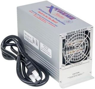 Xtreme Heaters Industrial Enclosure Heater | Certified Freeze Protection for Backflow Enclosures, Electrical cabinets Well & Pump Houses, Air Compressor Enclosure & More (1000W (50-65))