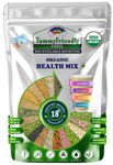 TummyFriendly Foods Certified Organic Health Mix Powder For Adults Organic| Health Mix Powder For Women, For Kids with Sprouted Ragi Powder, Green Moong, Oats, Nuts, Seeds | MultiGrain Health Mix Powder | Millet Health Mix | 800g