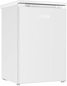 SEVERIN Congélateur Table Top Mini Bar, Pose libre, Largeur 55 cm, 85L, 3 rangements, Classe D, 131 kWh/an, 39 dB, Blanc, GS 8864