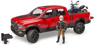 Bruder 1:16 RAM 2500 40cm Power Wagon w/Ducati Desert Sled Toy Vehicle Kids 4y+