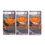 LE LEFOSSI Front Rear Carbon Fiber Brake Pads for Compatible with Can-Am Outlander 400 500 650 800 4x4 Renegade 500 800 2007-2012 FA307F FA317F FA307R