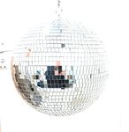 Mirror Disco ball 350mm is Great for wedding,birthday party, this is a silver glitter balls is easy hanging its ideal for dancing party, spring party and s space decorating