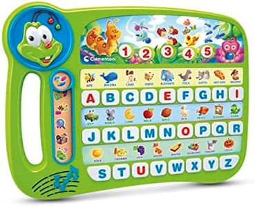 Clementoni Sapientino - Alfabetiere Grillo ABC - Gioco Educativo Parlante Elettronico per Imparare le Lettere, per Bambini 3 Anni - 13264