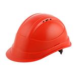 BLACK + DECKER Safety Helmet for Construction & Outdoor Activities | Adjustable Chin Strap & Rachet Type Adjustment | Lightweight, Comfortable & Durable Hard Hat | Blue | BXHP0221IN-B