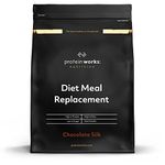 Protein Works - Diet Meal Replacement, Nutrient Dense Complete Meal, Immunity Boosting Vitamins, Affordable, Healthy And Quick, 14 Meals, Chocolate Silk, 1kg