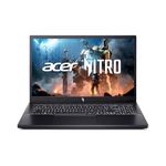 Acer NITRO V 15, AMD Ryzen 7-7445HS octa-core processor, NVIDIA GeForce RTX 4050- 6 GB GDDR6(16GB DDR5, 512GB)IPS FHD, 15.6"/ 39.62cm, 165Hz, Win 11 Home, Obsidian black, 2.1KG, ANV15-41 Gaming Laptop