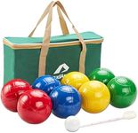 ApudArmis 90mm Bocce Balls Set, Lig