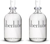 Überlube Luxury Lubricant | Latex-Safe Natural Silicone Lube with Vitamin E | Unscented, Flavorless, Zero Residue, Works Underwater - 112ml (Pack of 2)