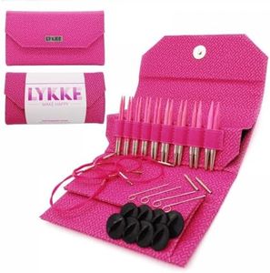 Lykke 3.5" Blush Magenta Basketweave Interchangeable Gift Set