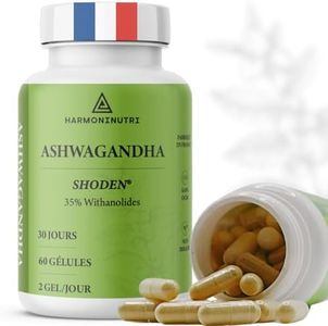 Ashwagandha PUISSANT 1400 mg - SPECIAL SOMMEIL PAISIBLE et une RELAXATION totale avec 2 pilules/jours : plante adaptogène anti stress adulte de qualité supérieur pour gérer l'anxiété et dormir mieux
