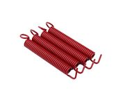 Guyker Noiseless Tremolo Springs (Set of 4) for FR Fender Strat ST Stratocaster Electric Guitar Bridge Instruments Accessories Replacement Part, Red