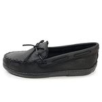 Minnetonka Men s Moosehide Classic Moccasin Black 11 D(M) US
