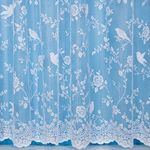 John Aird Robyn Design Net Curtain - Width Sold By The Metre (Drop: 40" / 102cm)